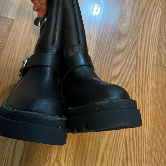 Anthropologie x Maeve Moto Boots Size 39EU or 8 US NWT - Picture 12 of 15